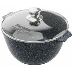 Кастрюля Мечта Гранит star 46803 6 л (черный)