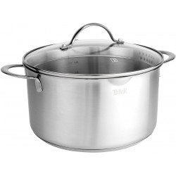 Кастрюля Taller Авелина 5,3 л (серебристый)