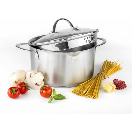 Кастрюля Taller Авелина 5,3 л (серебристый) 6