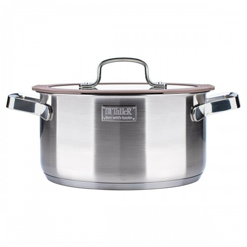 Кастрюля Taller Экспириенс TR-17353 2.9 л (серебристый) 2