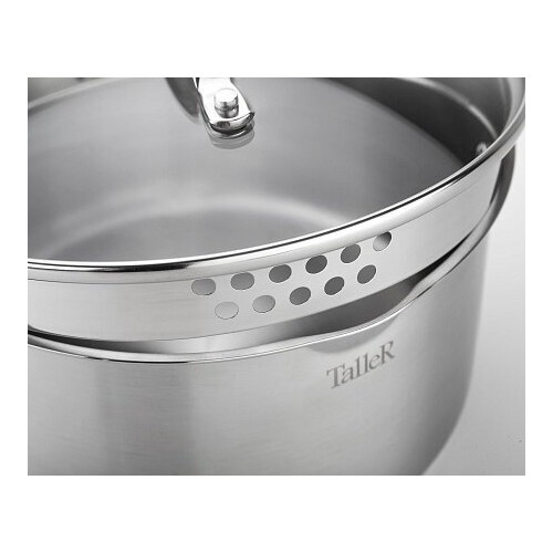 Кастрюля Taller Экспириенс TR-17354 5.1 л (серебристый) 3