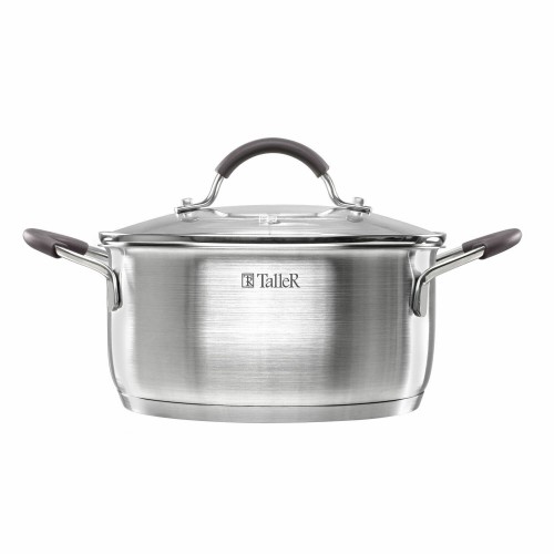 Кастрюля Taller Лира TR-11023 2.8 л (серебристый) 1