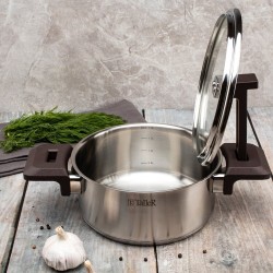 Кастрюля Taller Метод TR-17307 1.9 л (серебристый)