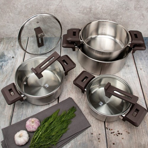 Кастрюля Taller Метод TR-17307 1.9 л (серебристый) 4