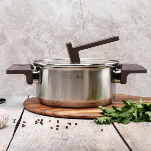 Кастрюля Taller Метод TR-17307 1.9 л (серебристый) 5