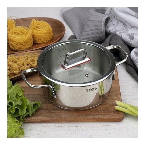 Кастрюля Taller Тенденси TR-17274 5 л (серебристый) 2