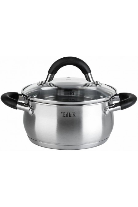 Кастрюля Taller TR-11043 1.5 л (серебристый) 
