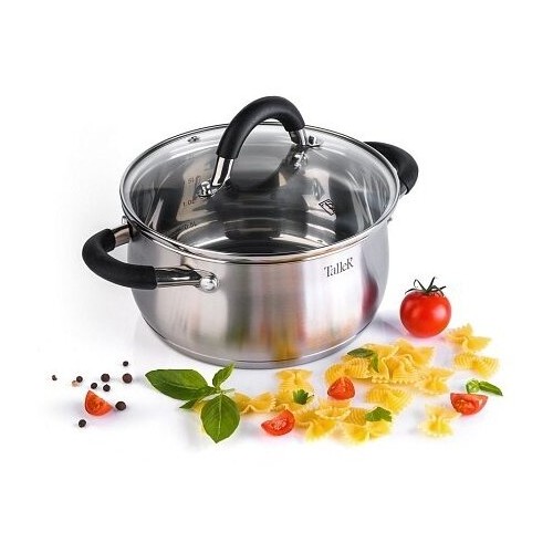 Кастрюля Taller TR-11043 1.5 л (серебристый) 1