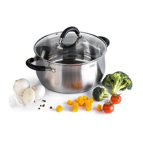 Кастрюля Taller TR-11045 3.2 л (серебристый) 2