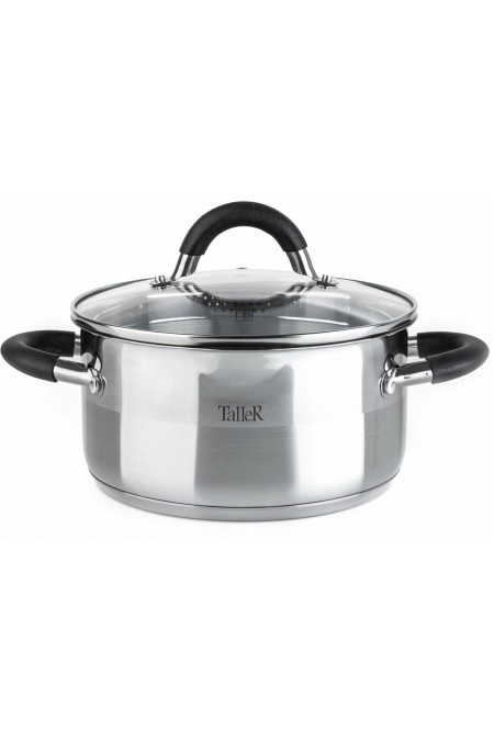 Кастрюля Taller TR-17193 3.1 л (серебристый) 