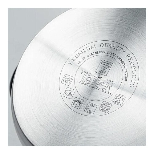 Кастрюля Taller TR-17193 3.1 л (серебристый) 3