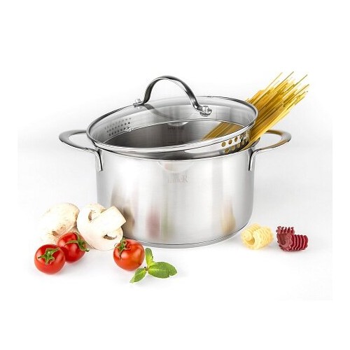 Кастрюля Taller TR-17252 Авелина 2,2 л (серебристый) 2