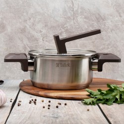 Кастрюля Taller TR-17306 1.4 л (серебристый)