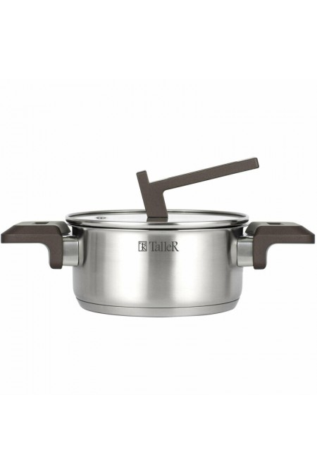 Кастрюля Taller TR-17306 1.4 л (серебристый) 