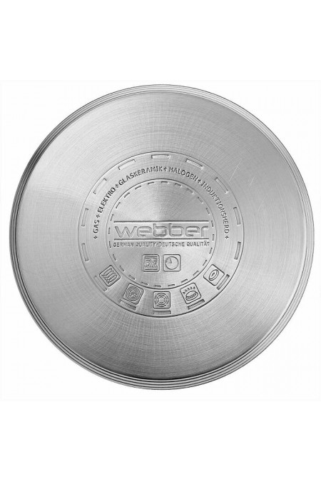 Кастрюля Webber BE-0210 5 л (серебристый) 4