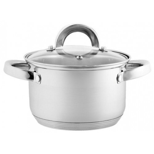 Кастрюля Webber BE-110/2 2,2 л (серебристый) 