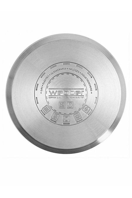 Кастрюля Webber BE-110/2 2,2 л (серебристый) 2