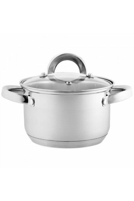 Кастрюля Webber BE-111/2 3 л (серебристый) 