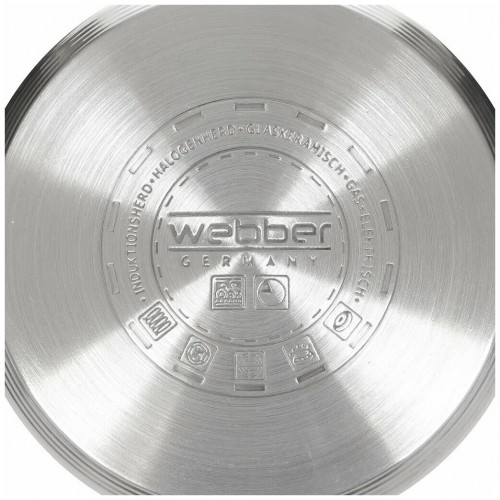 Кастрюля Webber BE-112/2 4 л (серебристый) 7