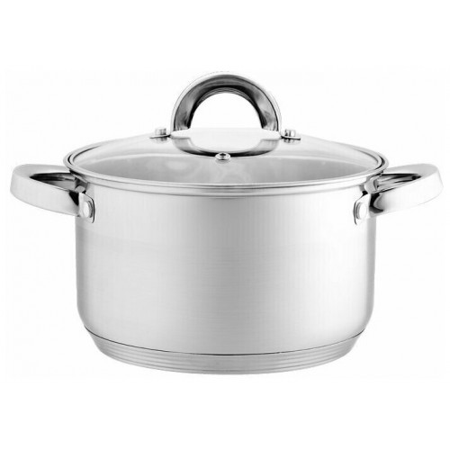 Кастрюля Webber BE-113/2 5,2 л (серебристый) 