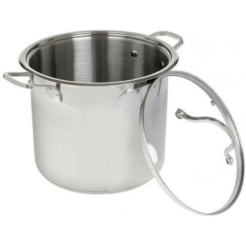 Кастрюля Webber BE-128 10 л (серебристый) 