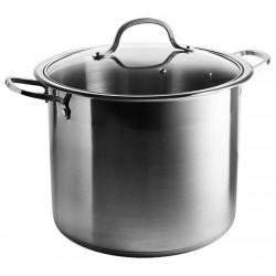 Кастрюля Webber BE-128 12 л (серебристый)