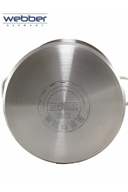 Кастрюля Webber BE-128-8L 8 л (серебристый) 4