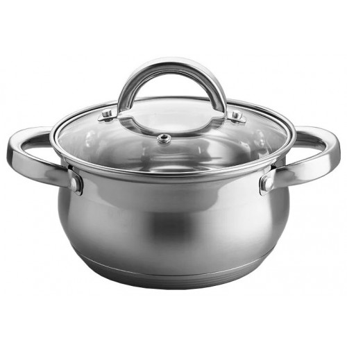 Кастрюля Webber BE-143/2 1,9 л (серебристый) 