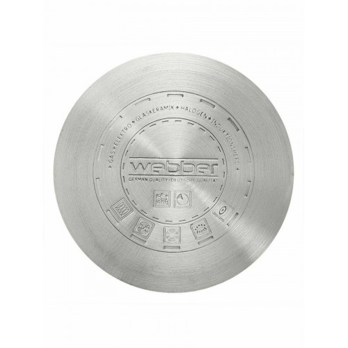 Кастрюля Webber BE-143/2 1,9 л (серебристый) 2