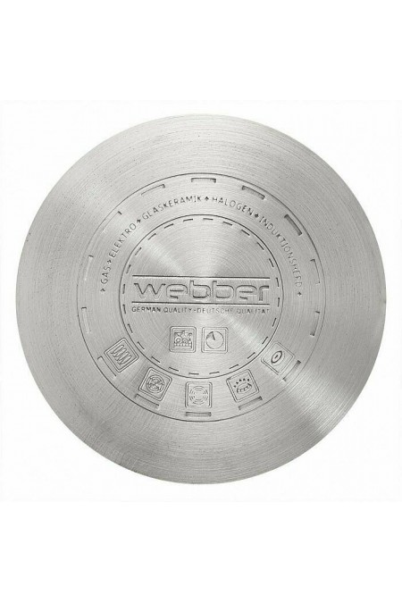 Кастрюля Webber BE-144/2 2,8 л (серебристый) 1