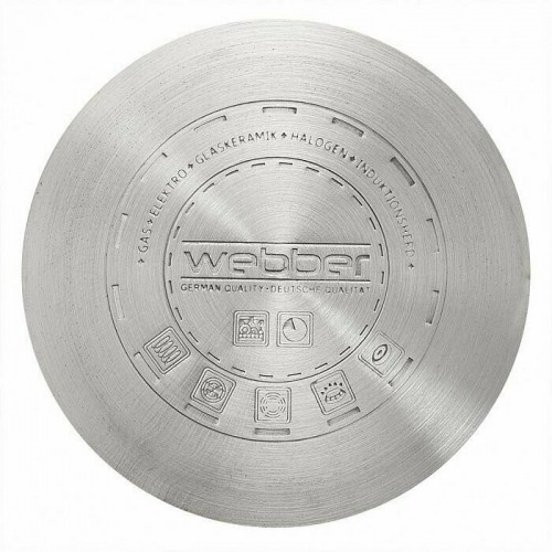 Кастрюля Webber BE-144/2 2,8 л (серебристый) 1