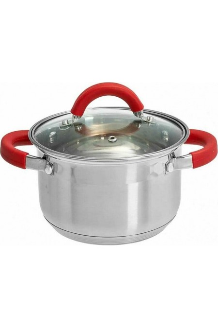 Кастрюля Webber BE-340/2 2.2 л (серебристый) 