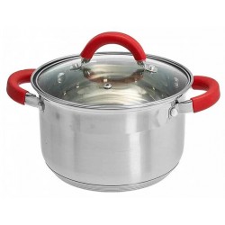 Кастрюля Webber BE-341/2 3 л (серебристый)