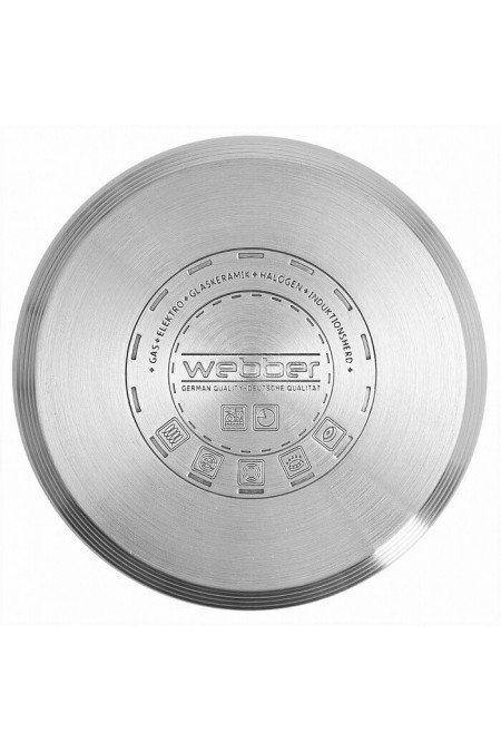 Кастрюля Webber BE-342/2 4 л (серебристый) 4