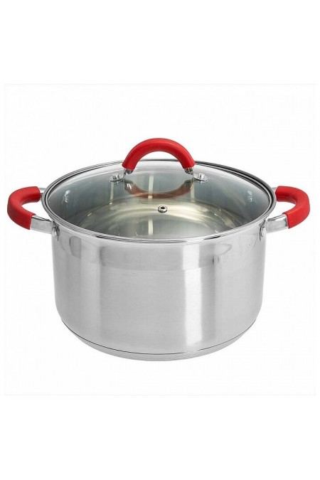 Кастрюля Webber BE-343/2 5.2 л (серебристый) 1