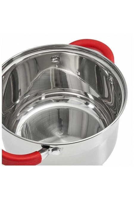 Кастрюля Webber BE-343/2 5.2 л (серебристый) 3