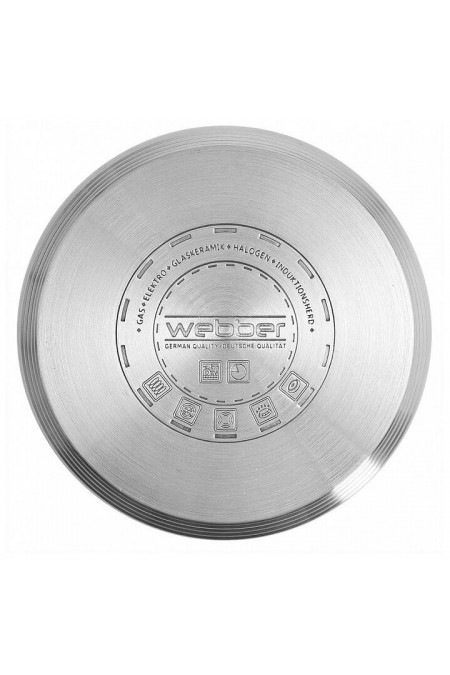 Кастрюля Webber BE-343/2 5.2 л (серебристый) 4
