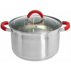 Кастрюля Webber BE-344/2 6.6 л (серебристый)