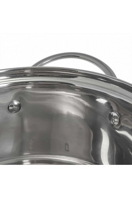 Кастрюля Webber BE-349/2 4.8 л (серебристый) 5