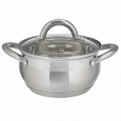 Кастрюля Webber BE-351/2 1.9 л (серебристый)