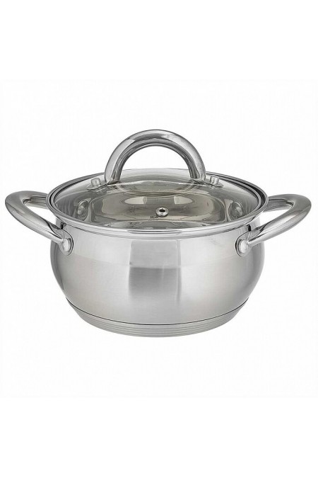 Кастрюля Webber BE-351/2 1.9 л (серебристый) 