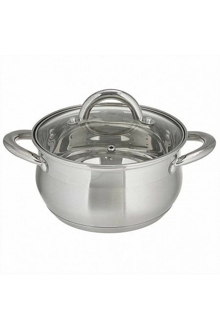 Кастрюля Webber BE-354/2 5 л (серебристый) 