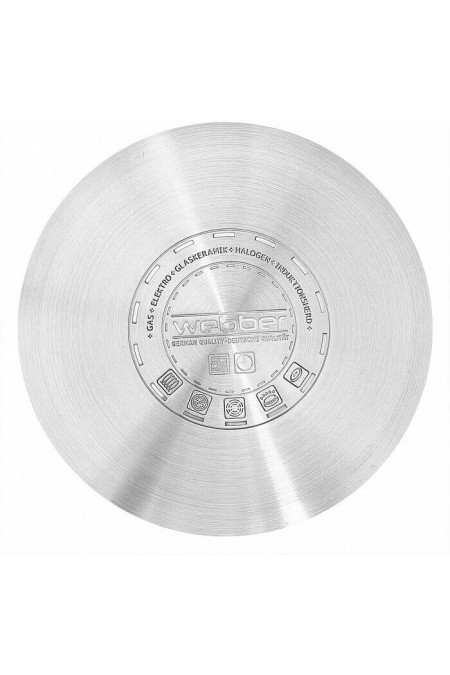 Кастрюля Webber BE-355/2 6.5 л (серебристый) 2