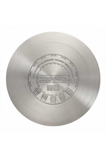 Кастрюля Webber BE-356/2 2.2 л (серебристый) 3