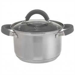 Кастрюля Webber BE-357/2 3 л (серебристый)