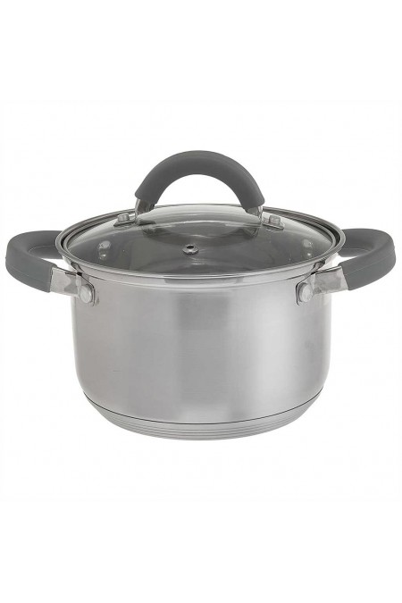 Кастрюля Webber BE-357/2 3 л (серебристый) 