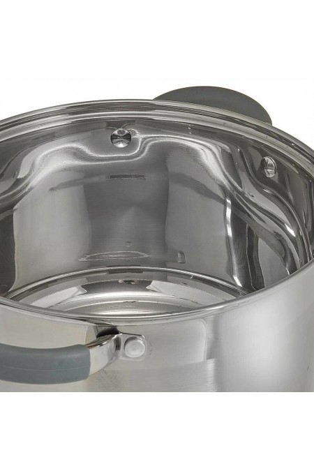 Кастрюля Webber BE-360/2 6.6 л (серебристый) 2