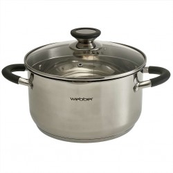 Кастрюля Webber BE-374/2 4.7 л (серебристый)