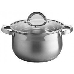 Кастрюля Webber ВЕ-147/2 6.5 л (серебристый)