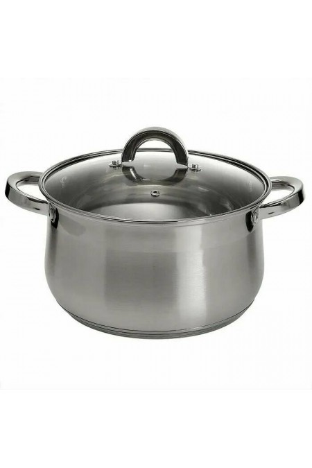 Кастрюля Webber ВЕ-147/2 6.5 л (серебристый) 